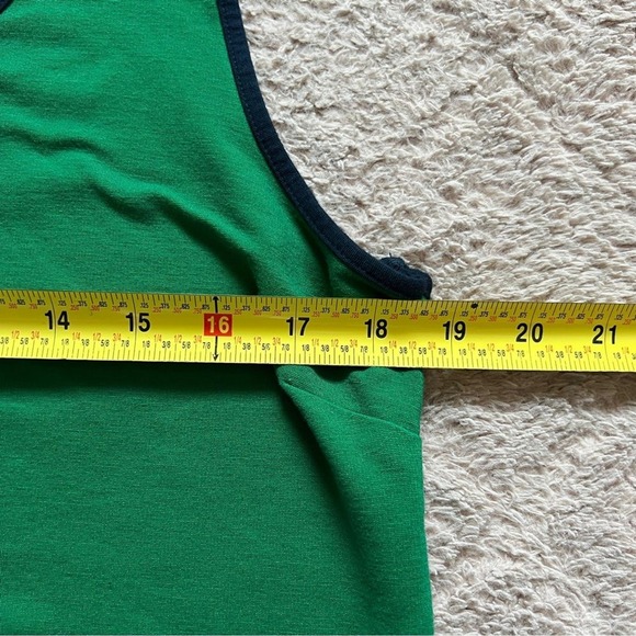 Banana Republic V-Neck Sleeveless‎ Jade Blue Ponte Mini Dress Women's Size L - Picture 4 of 6